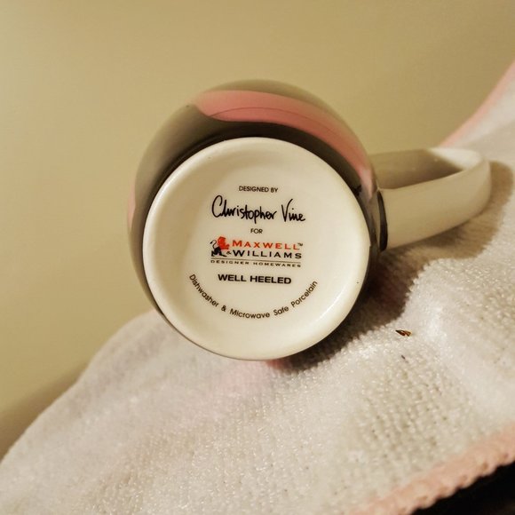 Christopher Vine & Maxwell & Williams Heel Mug - Picture 2 of 4